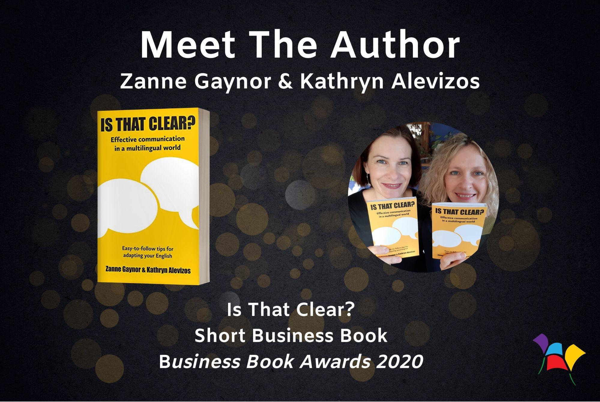 Meet The Author: Zanne Gaynor and Kathryn Alevizos