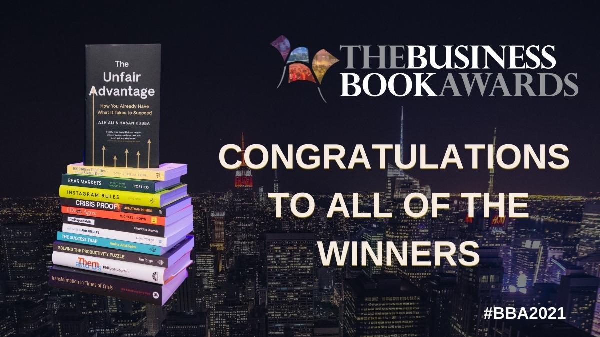 Winners of The Business Book Awards 2021 Revealed